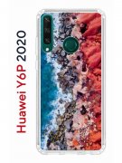 Чехол-накладка Huawei Y6p 2020 Kruche Print Морской берег