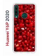 Чехол-накладка Huawei Y6p 2020 (588946) Kruche PRINT Гранат