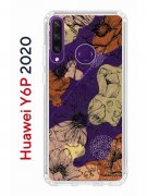 Чехол-накладка Huawei Y6p 2020 Kruche Print Ягоды и Цветы