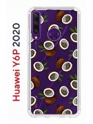 Чехол-накладка Huawei Y6p 2020 Kruche Print Кокосы