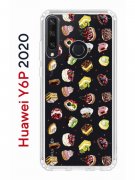 Чехол-накладка Huawei Y6p 2020 Kruche Print Cake