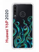 Чехол-накладка Huawei Y6p 2020 (588946) Kruche PRINT Щупальца