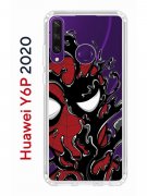 Чехол-накладка Huawei Y6p 2020 Kruche Print Spider-Man-Venom