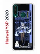Чехол-накладка Huawei Y6p 2020 (588946) Kruche PRINT Genshin Keqinq