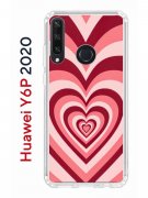 Чехол-накладка Huawei Y6p 2020 Kruche Print Сердце
