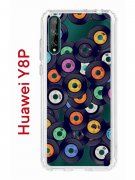 Чехол-накладка Huawei Y8p/Honor 30i/P Smart S 2020 Kruche Print Виниловые пластинки