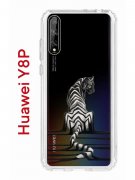 Чехол-накладка Huawei Y8P (588945) Kruche PRINT Tiger
