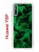 Чехол-накладка Huawei Y8P (588945) Kruche PRINT Grass