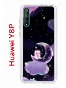 Чехол-накладка Huawei Y8P/Honor 30i/Huawei P Smart S 2020 Kruche Print Сон медвежонка