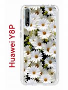 Чехол-накладка Huawei Y8P/Honor 30i/Huawei P Smart S 2020 Kruche Print Ромашки