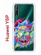 Чехол-накладка Huawei Y8P (588945) Kruche PRINT Многоликий Рик