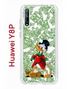 Чехол-накладка Huawei Y8P/Honor 30i/Huawei P Smart S 2020 Kruche Print MacMoney