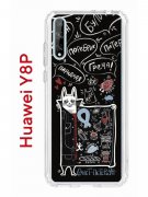 Чехол-накладка Huawei Y8P/Honor 30i/Huawei P Smart S 2020 Kruche Print Кот Питер