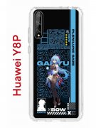 Чехол-накладка Huawei Y8P/Honor 30i/Huawei P Smart S 2020 Kruche Print Ganyu Genshin
