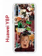 Чехол-накладка Huawei Y8P (588945) Kruche PRINT Merry Christmas
