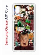 Чехол-накладка Samsung Galaxy A01 Core (593952) Kruche PRINT Merry Christmas