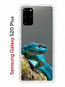 Чехол-накладка Samsung Galaxy S20 Plus Kruche Print Змея