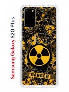 Чехол-накладка Samsung Galaxy S20 Plus Kruche Print Danger