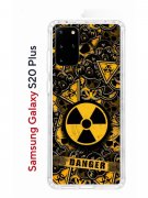 Чехол-накладка Samsung Galaxy S20 Plus Kruche Print Danger