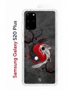 Чехол-накладка Samsung Galaxy S20 Plus Kruche Print Гармония