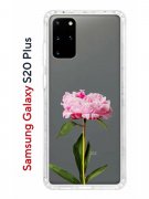 Чехол-накладка Samsung Galaxy S20 Plus Kruche Print Пион