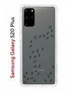 Чехол-накладка Samsung Galaxy S20 Plus Kruche Print Муравьи