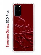 Чехол-накладка Samsung Galaxy S20 Plus Kruche Print Dior