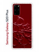 Чехол-накладка Samsung Galaxy S20 Plus Kruche Print Dior