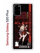 Чехол-накладка Samsung Galaxy S20 Plus (582686) Kruche PRINT Klee Genshin