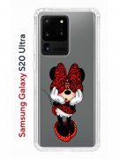 Чехол-накладка Samsung Galaxy S20 Ultra (582689) Kruche PRINT Минни