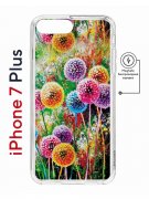 Чехол-накладка Apple iPhone 7 Plus (626141) Kruche PRINT Одуванчики