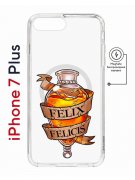 Чехол-накладка Apple iPhone 7 Plus (626141) Kruche PRINT Felix Felicis