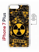 Чехол-накладка Apple iPhone 7 Plus (626141) Kruche PRINT Danger