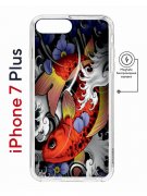 Чехол-накладка Apple iPhone 7 Plus (626141) Kruche PRINT Кои