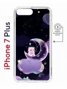 Чехол-накладка Apple iPhone 7 Plus (626141) Kruche PRINT Сон медвежонка
