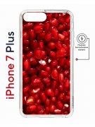 Чехол-накладка Apple iPhone 7 Plus (626141) Kruche PRINT Гранат