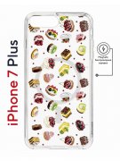 Чехол-накладка Apple iPhone 7 Plus (626141) Kruche PRINT Cake