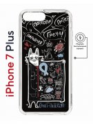 Чехол-накладка Apple iPhone 7 Plus (626141) Kruche PRINT Кот Питер
