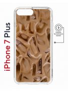 Чехол-накладка Apple iPhone 7 Plus (626141) Kruche PRINT Кофе со льдом