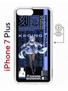 Чехол-накладка Apple iPhone 7 Plus (626141) Kruche PRINT Genshin Keqinq