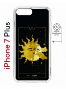 Чехол-накладка Apple iPhone 7 Plus (626141) Kruche PRINT Tarot Lovers
