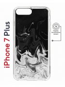 Чехол-накладка Apple iPhone 7 Plus (626141) Kruche PRINT Разводы краски