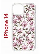 Чехол-накладка Apple iPhone 14  (625957) Kruche PRINT Нежность