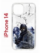 Чехол-накладка Apple iPhone 14  (625957) Kruche PRINT Call of Duty