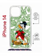 Чехол-накладка Apple iPhone 14  (625960) Kruche PRINT MacMoney