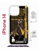 Чехол-накладка Apple iPhone 14  (625960) Kruche PRINT Zhongli Genshin