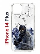 Чехол-накладка Apple iPhone 14 Plus (625954) Kruche PRINT Call of Duty