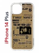 Чехол-накладка Apple iPhone 14 Plus (625954) Kruche PRINT Potter