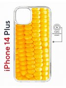Чехол-накладка Apple iPhone 14 Plus (625965) Kruche PRINT Кукуруза