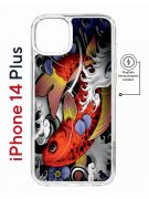 Чехол-накладка Apple iPhone 14 Plus (625965) Kruche PRINT Кои